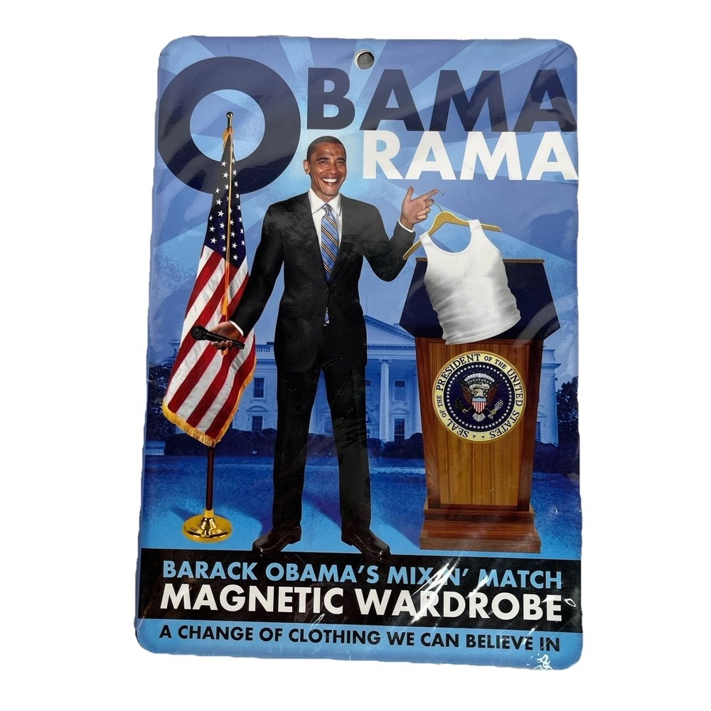 BARACK OBAMA RAMA "BARACK OBAMA'S MIX N' MATCH MAGNETIC WARDROBE‎
